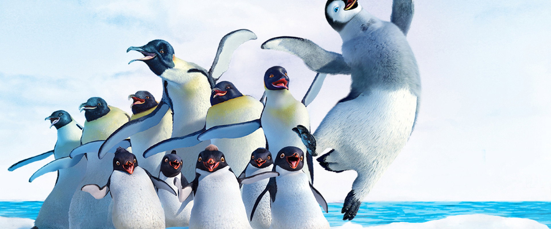 Happy Feet: El pingüino — imagen panoramica