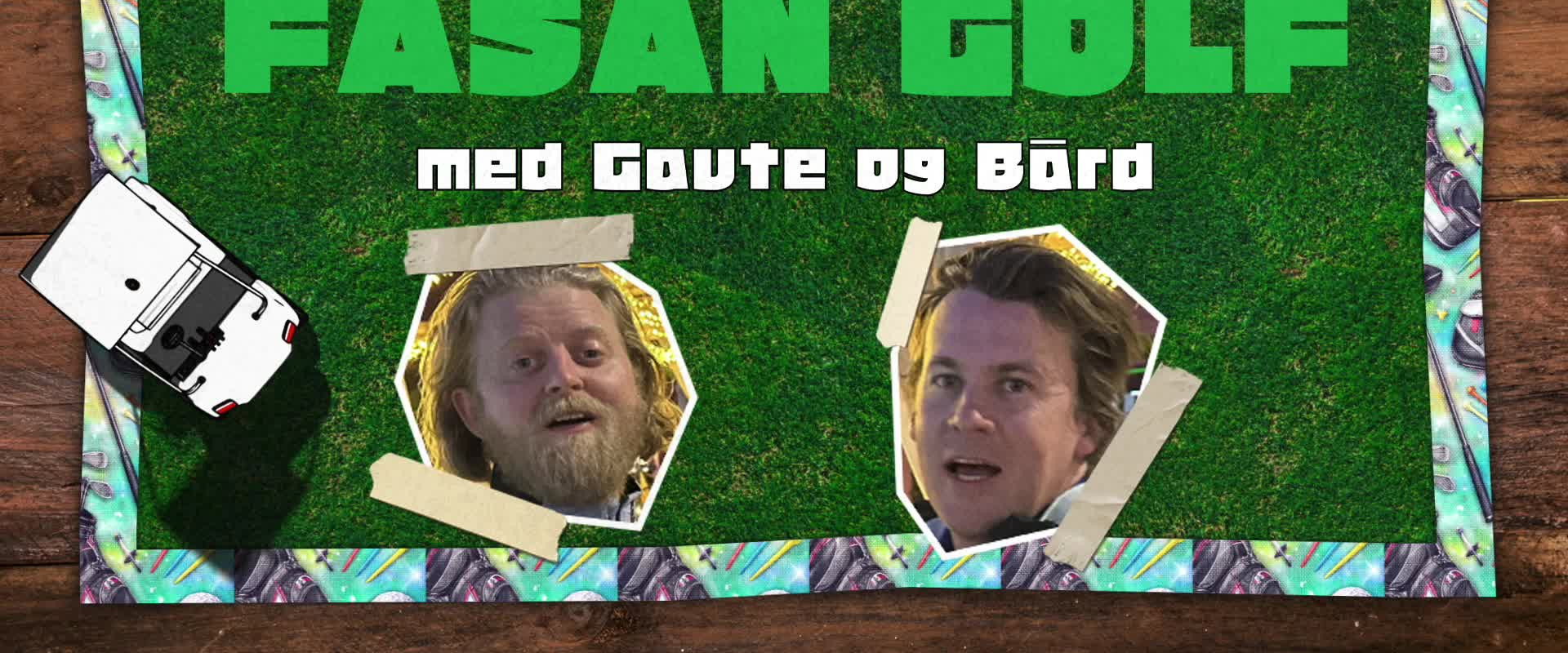 Fasán Golf med Gaute og Bård