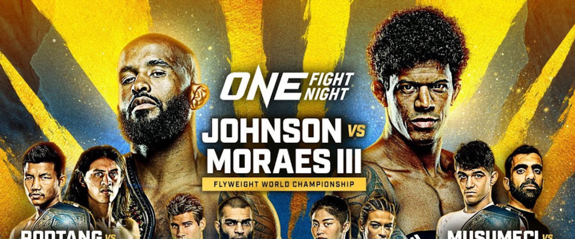 ONE Fight Night 10: Johnson vs. Moraes 3's banner image