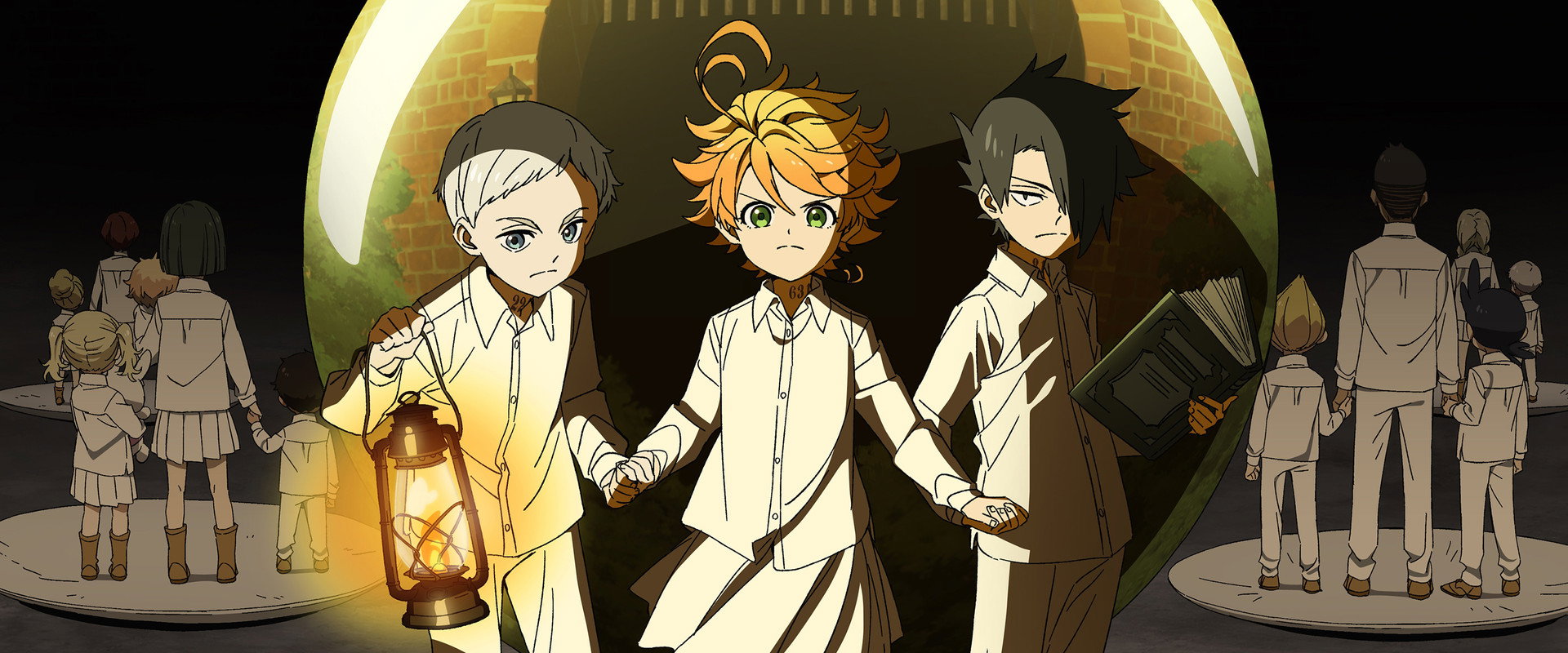 Yakusoku no Neverland — imagen panoramica