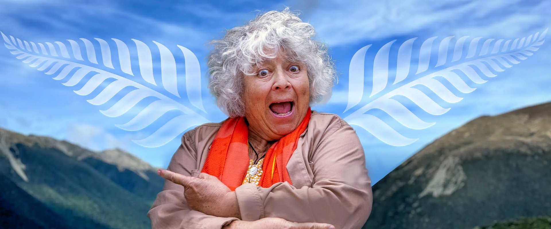 Miriam Margolyes in New Zealand
