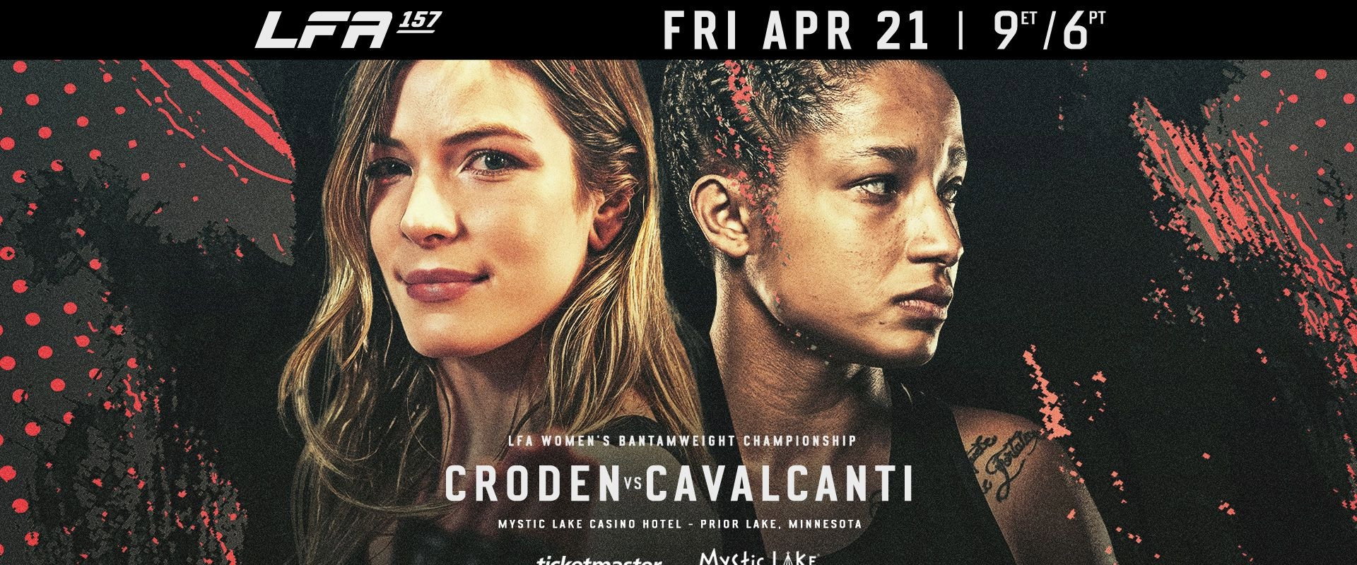 LFA 157: Croden vs. Cavalcanti's banner image