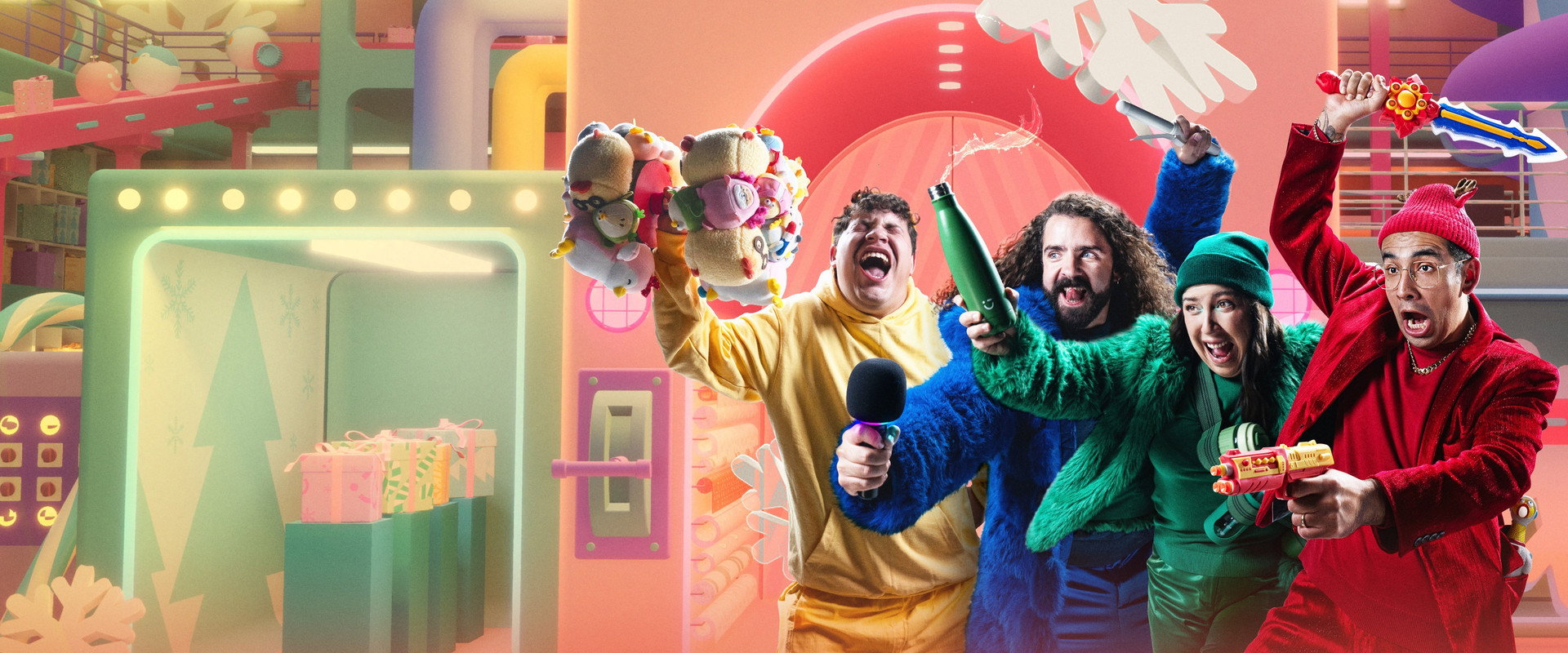 Intercambios Miniso: Un stand up navideño's banner image