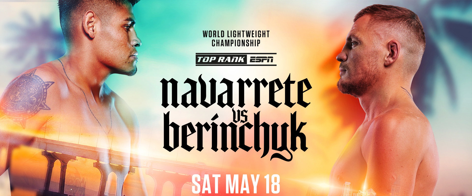 Emanuel Navarrete vs. Denys Berinchyk's banner image