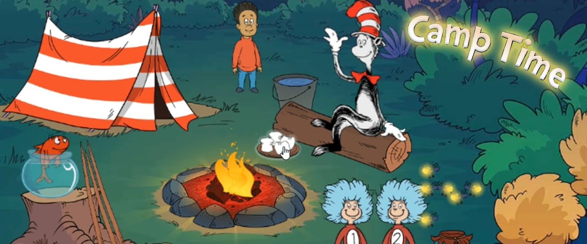 The Cat in the Hat Knows a Lot About Camping!