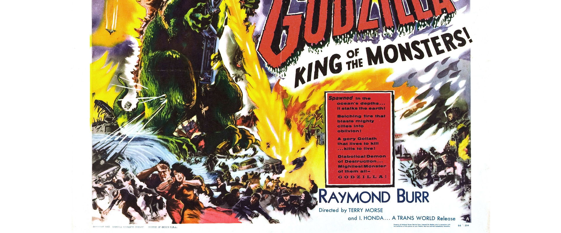 Godzilla, King of the Monsters!