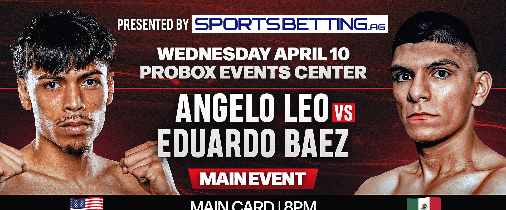 Angelo Leo vs. Eduardo Baez's banner image