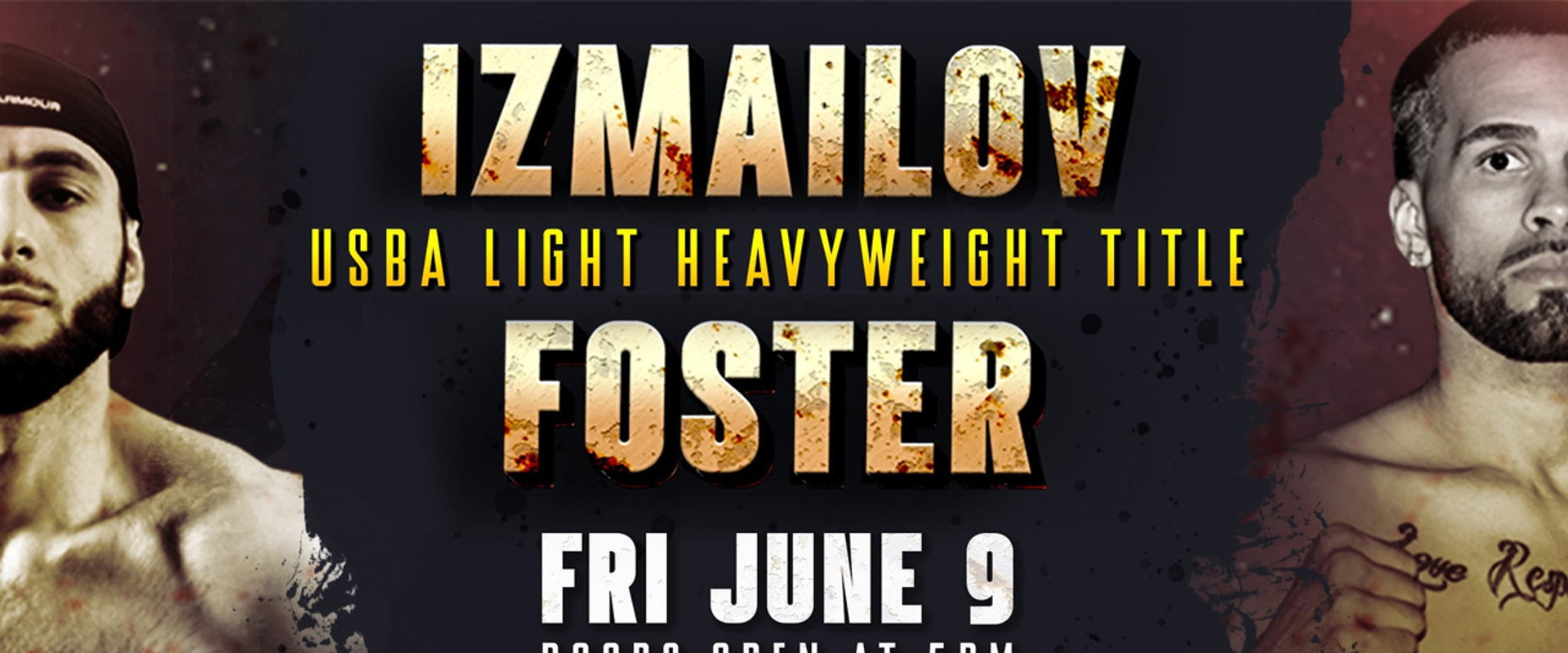 Ali Izmailov vs. Charles Foster's banner image