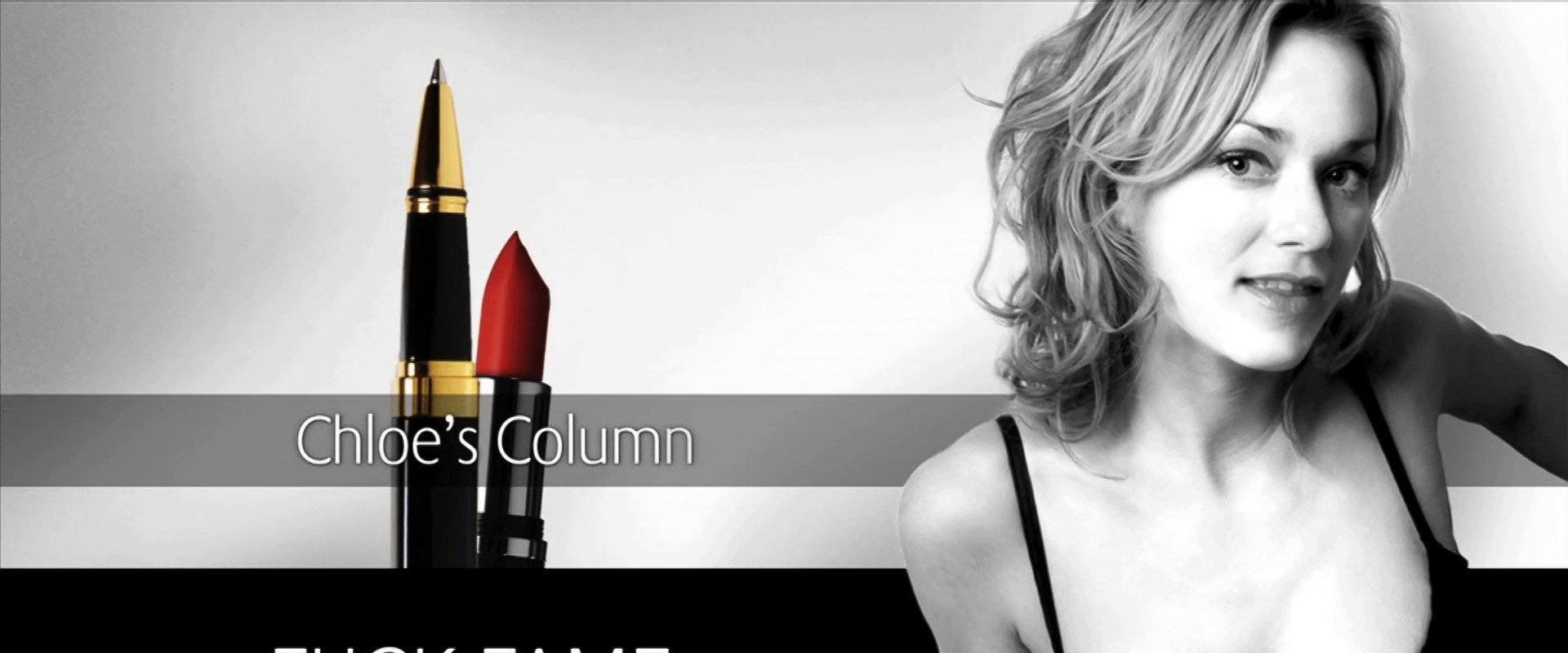 Chloe's Column: Fuck Fame's banner image