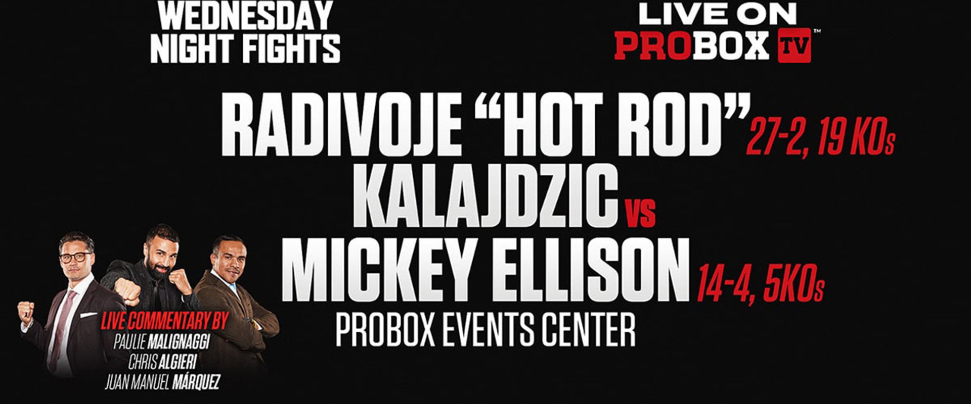 Radivoje Kalajdzic vs. Mickey Ellison's banner image