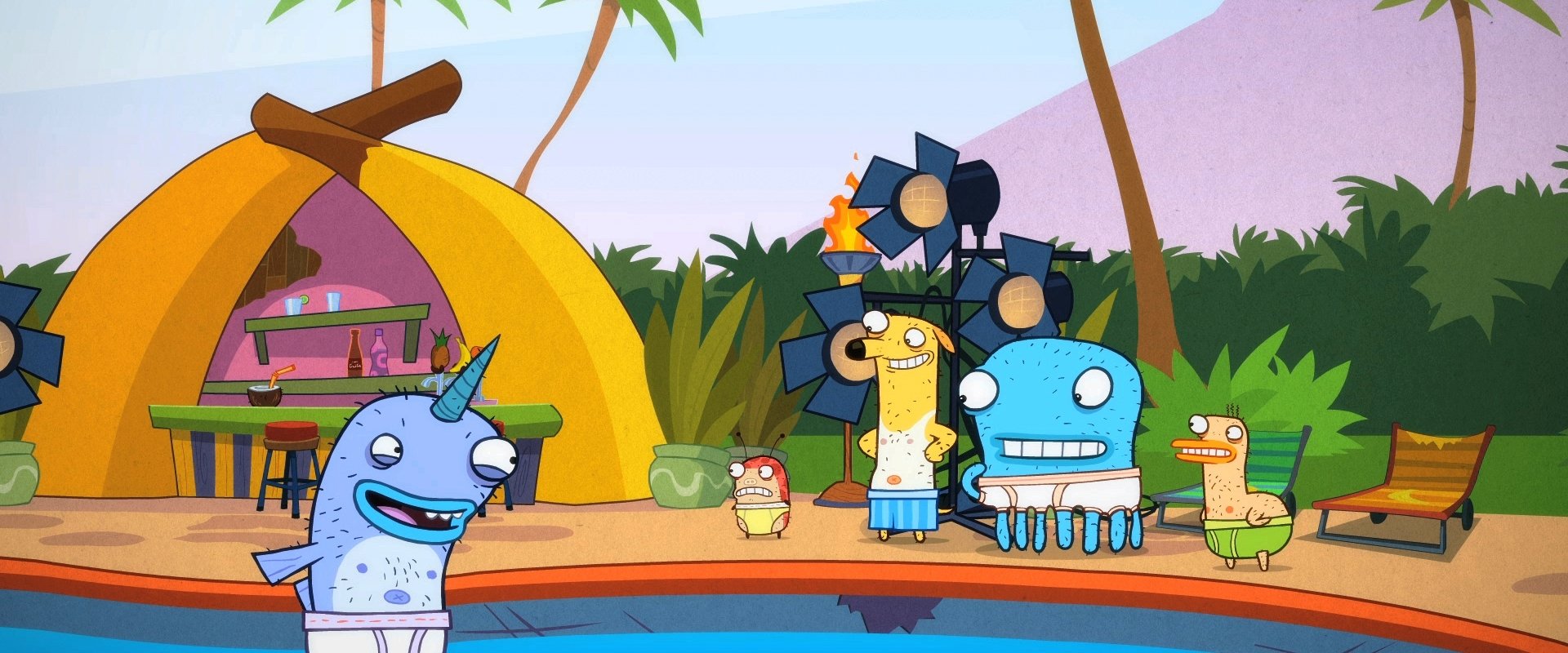 Almost Naked Animals