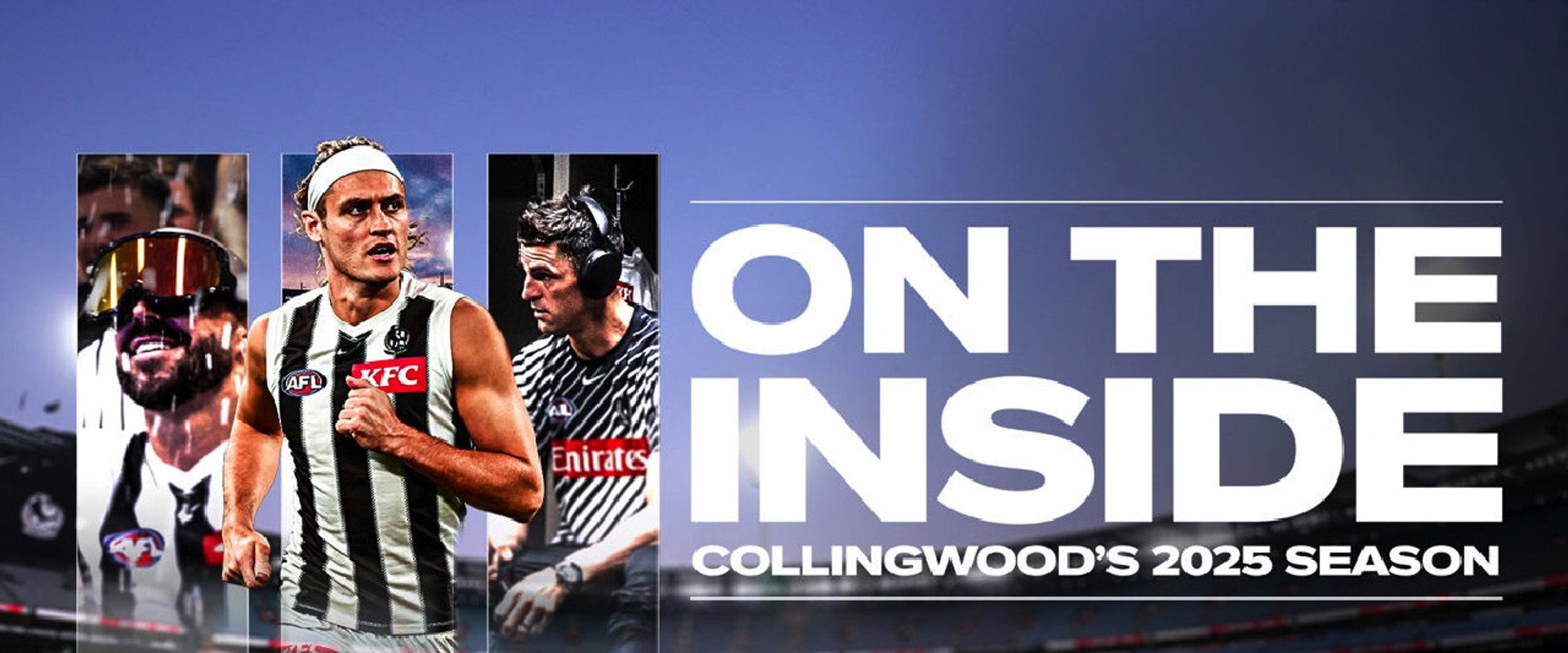 On The Inside - Collingwood's 2025 Season's banner image