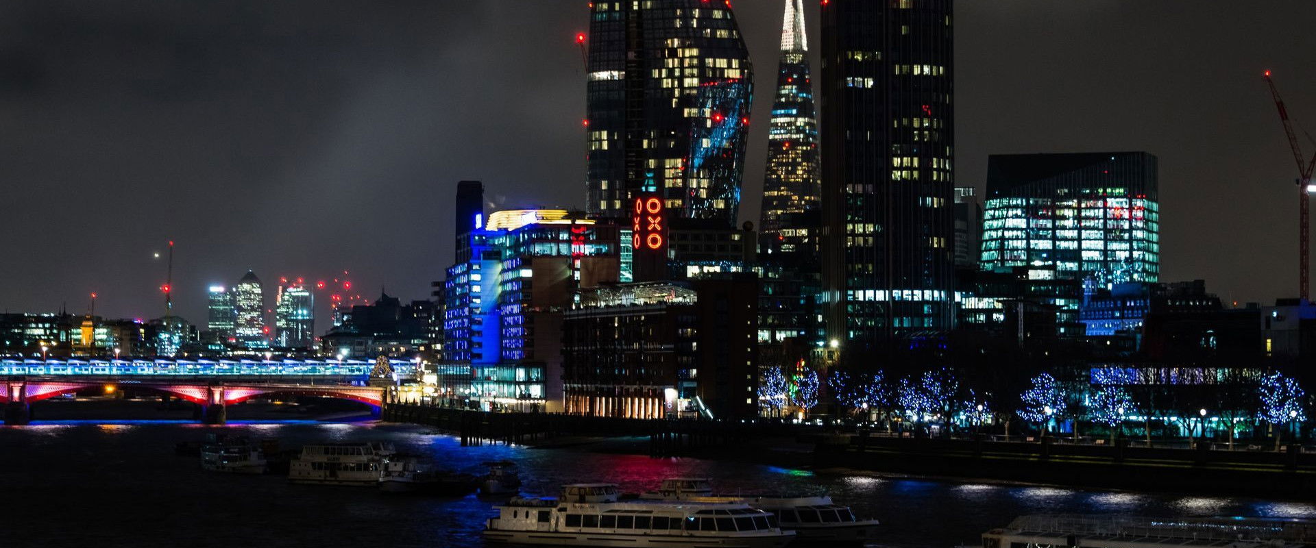 Thames At Night With Tony Robinson