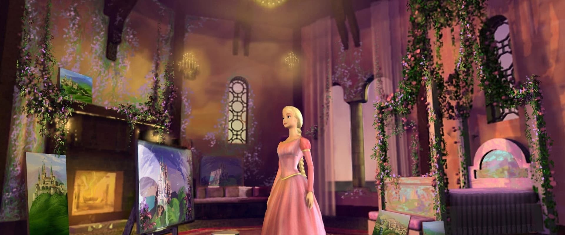 Barbie, princesse Raiponce