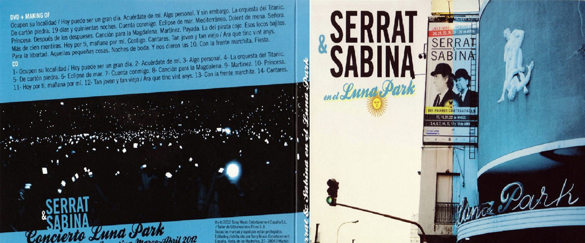 Serrat & Sabina en el Luna Park