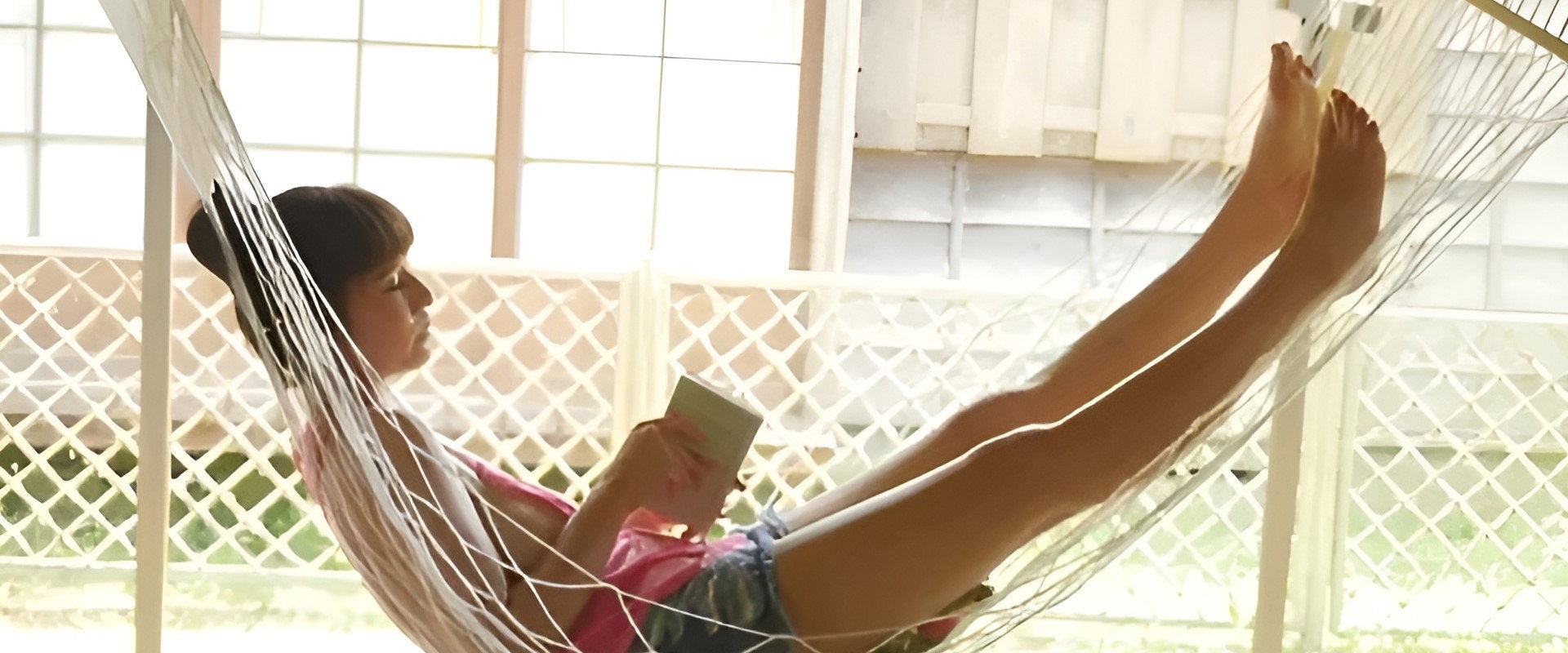 New Hammock Temptation: My Busty Sister's Breasts Pressed Through the Mesh As My Own Desires Pierce the Netting's banner image