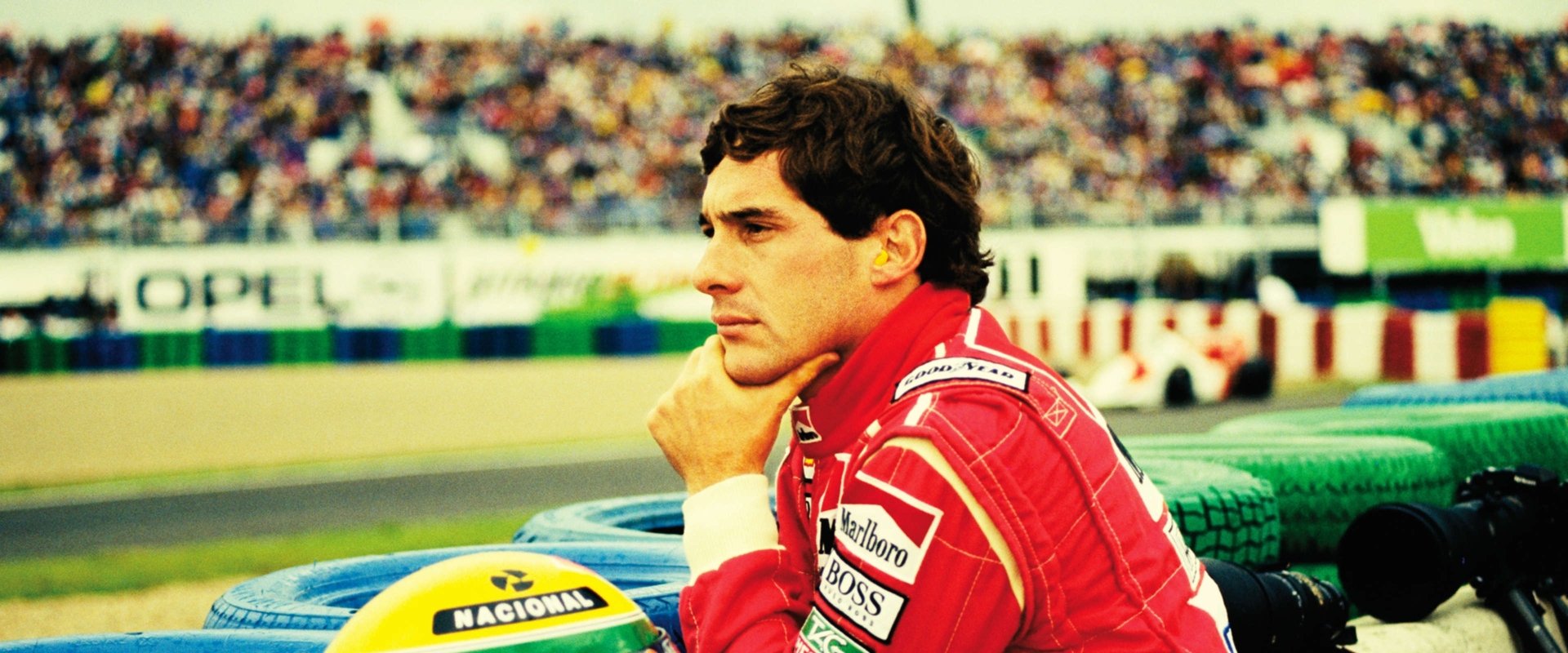 Senna filmi için arka plan görseli