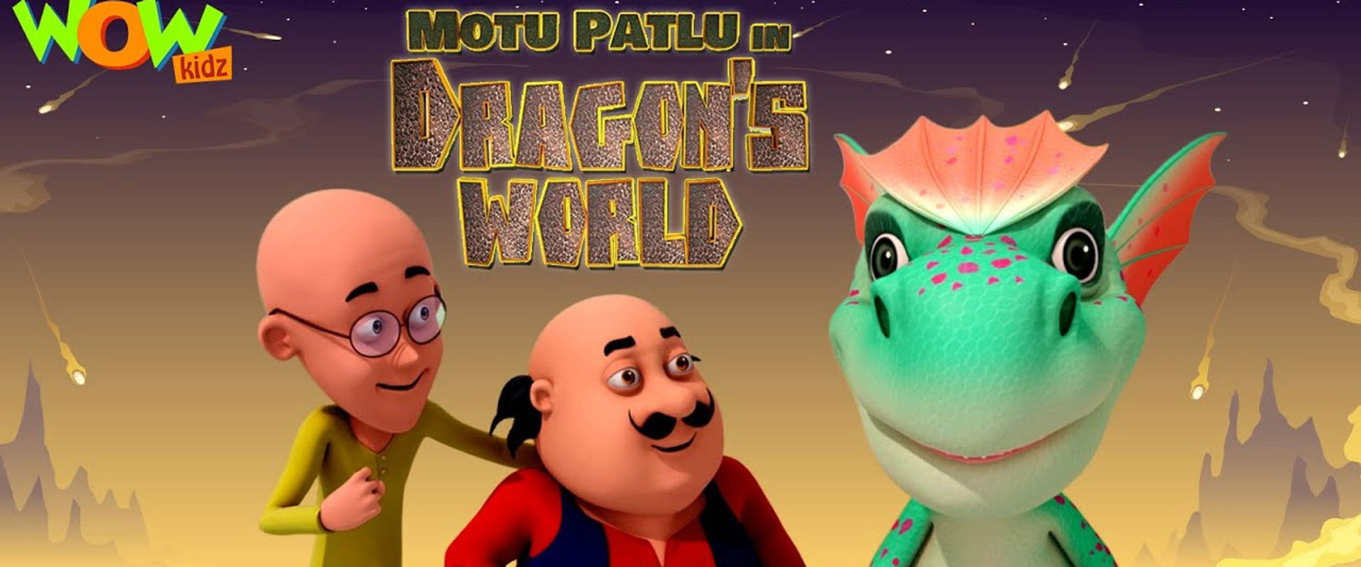 Motu Patlu in Dragon's World's banner image