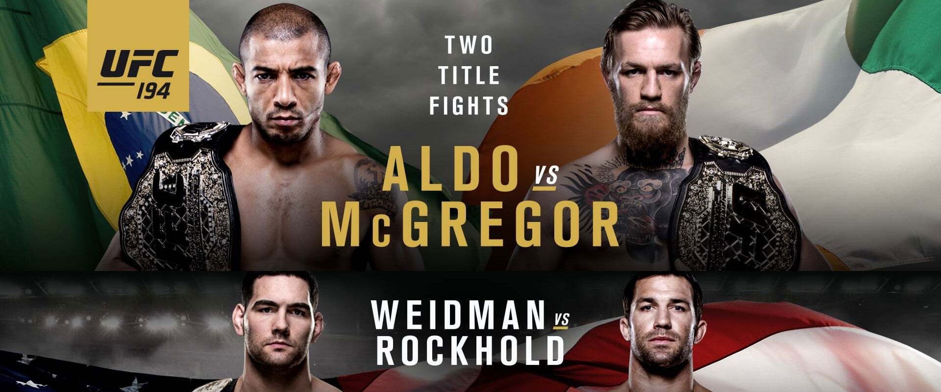 UFC 194: Aldo vs. McGregor