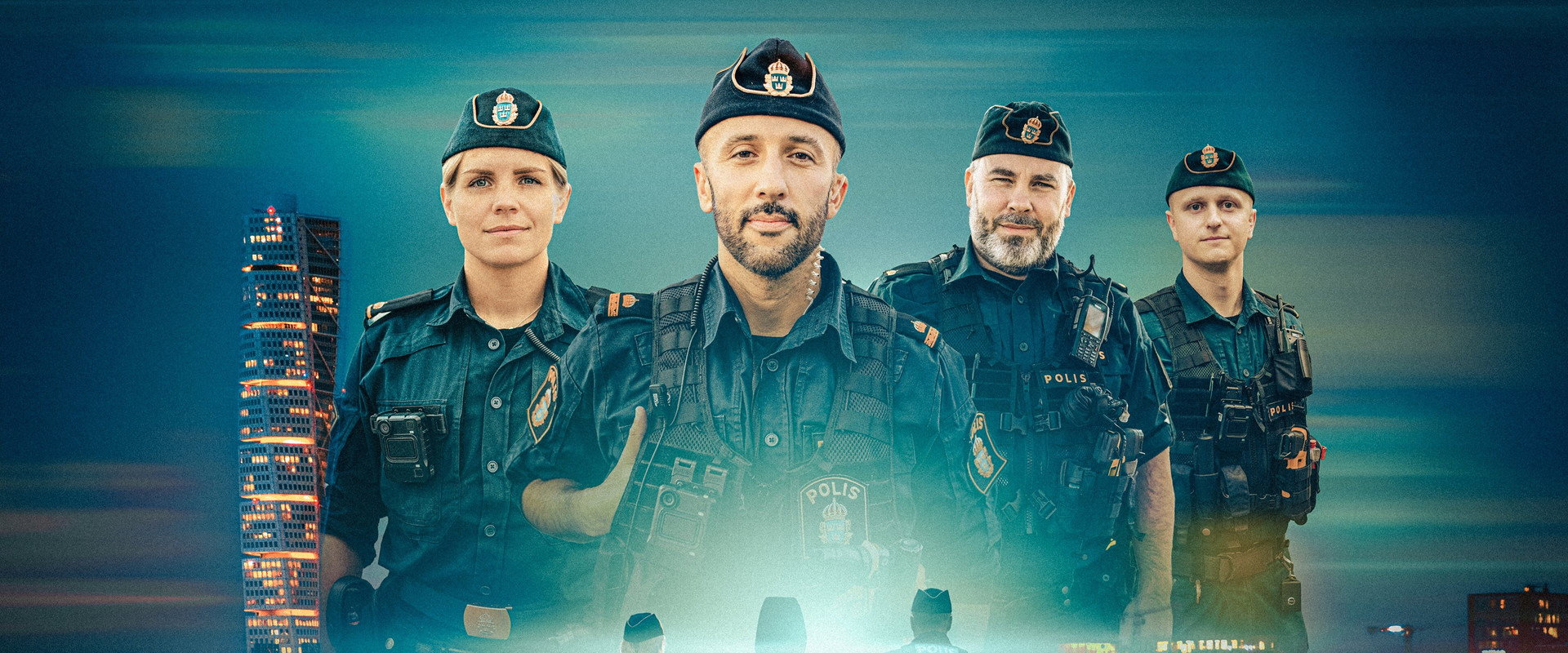 Poliserna i våldsvågen