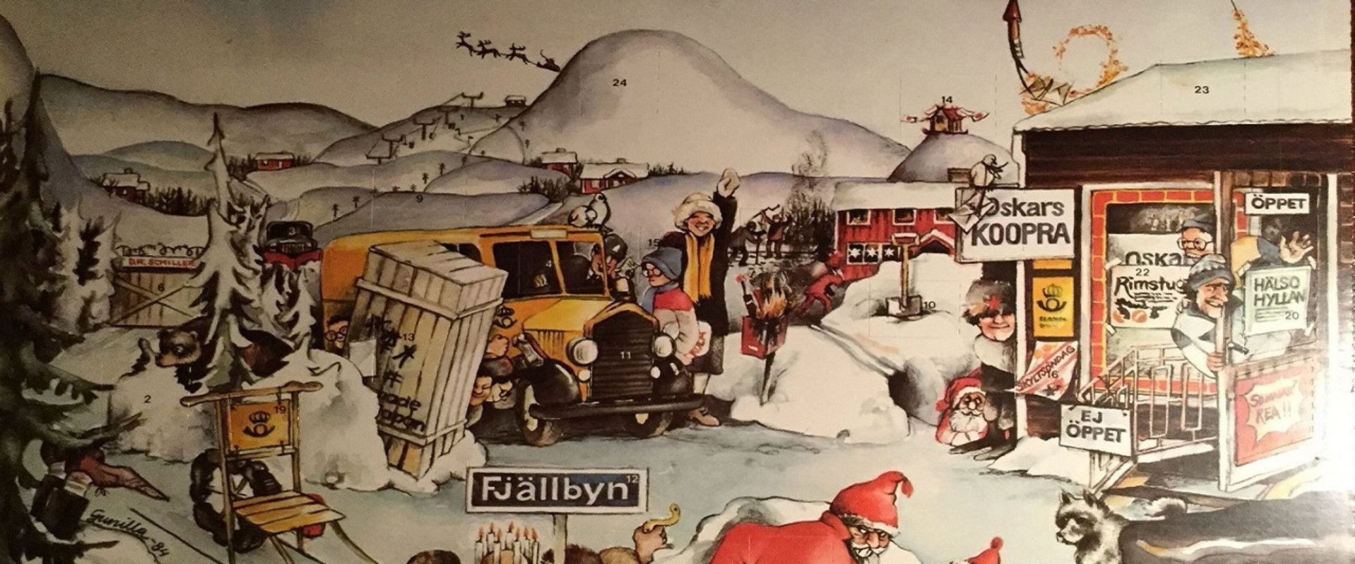 Julstrul med Staffan och Bengt