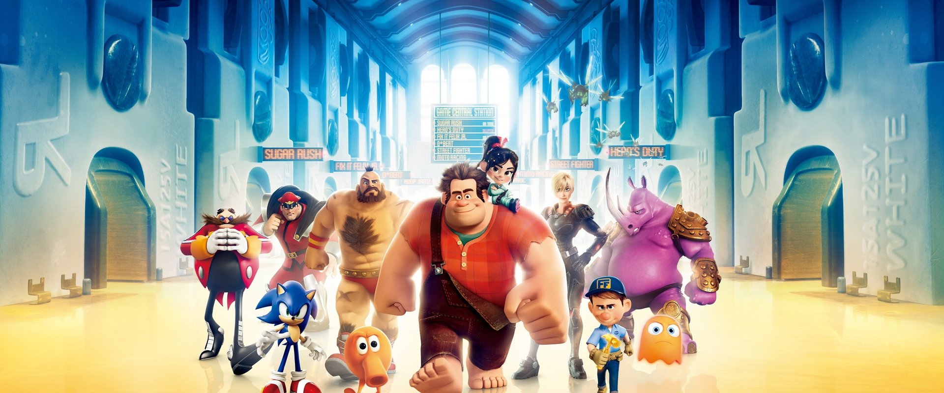 Oyunbozan Ralph filmi için arka plan görseli