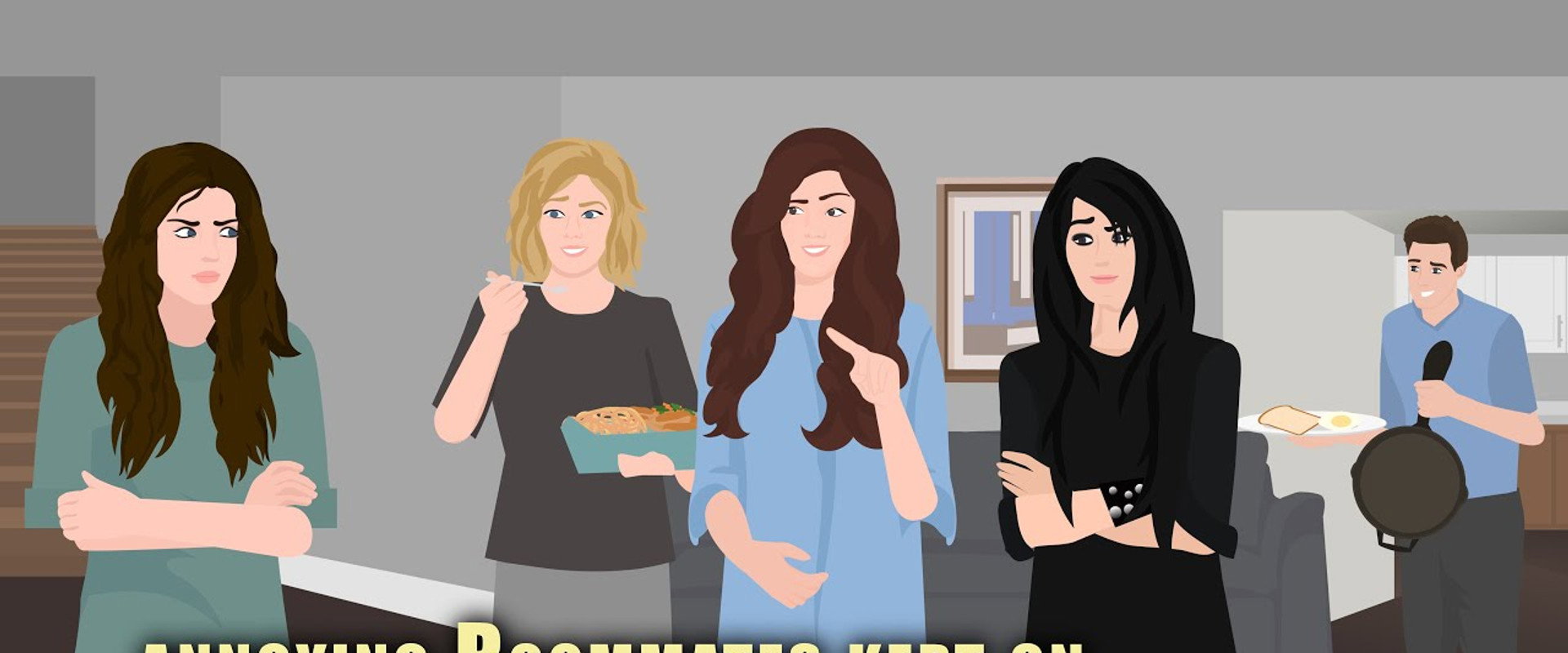 Annoying Roommates kept on taking advantage of Her but then She ... !!