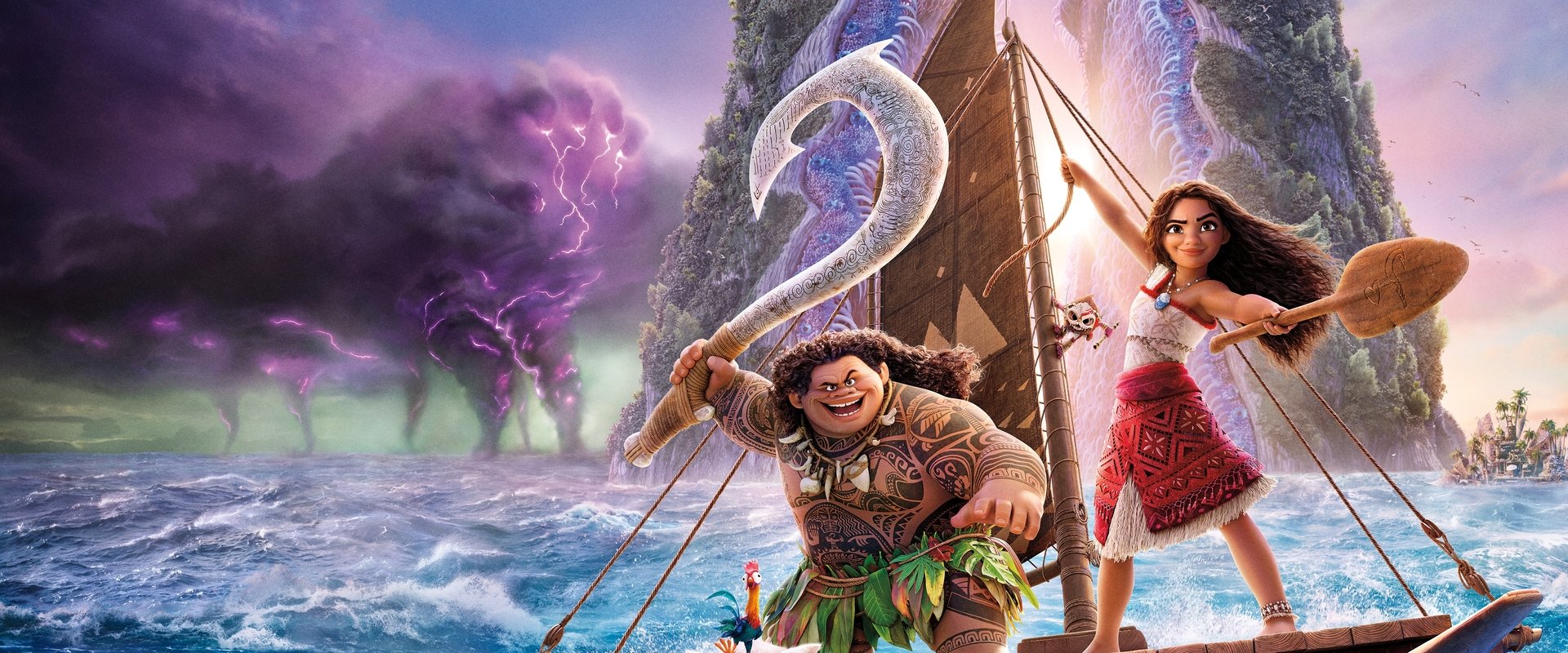 Moana 2 filmi için arka plan görseli