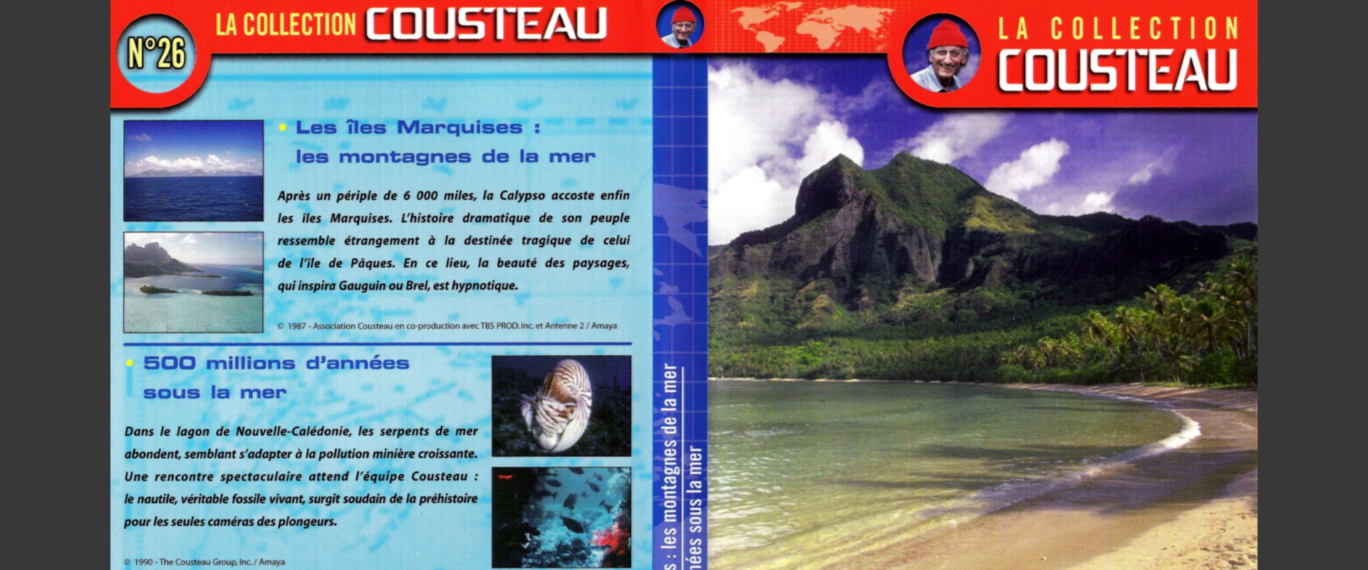 The Cousteau Collection N°26-1 | 500 Million Years Under the Sea's banner image