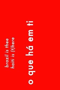 Poster for Brazil is thee Haiti is (t)here