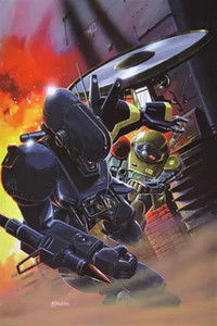 Poster for Armored Trooper VOTOMS: The Big Battle