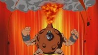 ¡Volcán Digimon, gran explosión!