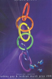 Poster for Sydney Gay and Lesbian Mardi Gras 2004