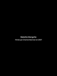 Interview with Babette Mangolte