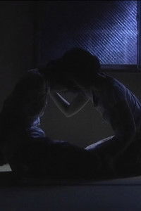 Poster for Throbbing with a woman