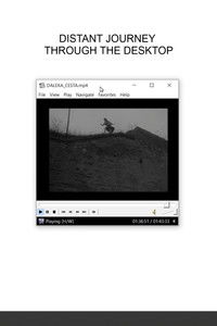 Poster for Distant Journey Through the Desktop