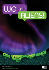 Poster for We Are Aliens: Planetarium Dome Show