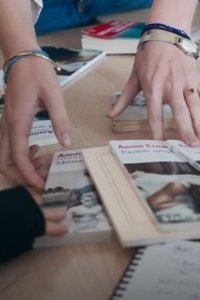 Poster for Writing Life – Annie Ernaux Through the Eyes of High School Students