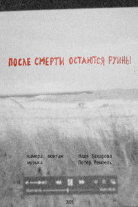 Poster for After Death, Ruins Remain