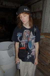 Profile of postcard nowhere