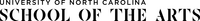 Logo - University of North Carolina School of the Arts