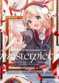 Poster for SHIGURE UI 5th Anniversary Live “masterpiece”