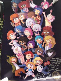 Poster for FNAFHS (Five Nights At Freddy's High School)