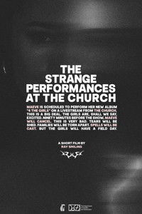 Poster for The Strange Performances at The Church