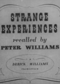 Poster for Strange Experiences