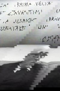 La prima volta che Zavattini provò ad usare un videotape