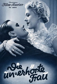 Poster for Die un-erhörte Frau