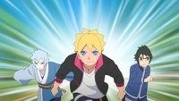Boruto y Mitsuki