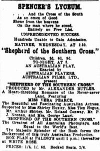 Poster for The Shepherd of the Southern Cross