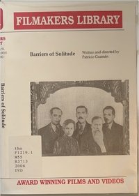 Poster for Barriers of Solitude